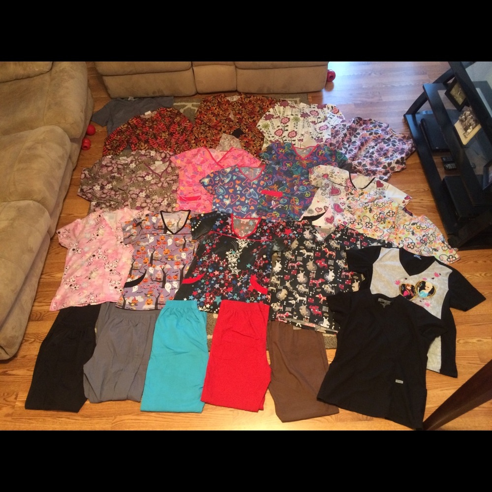 22 Scrub Items. Pairs/Sets - Mix/Match